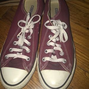 Burgundy Chuck Taylor Converse